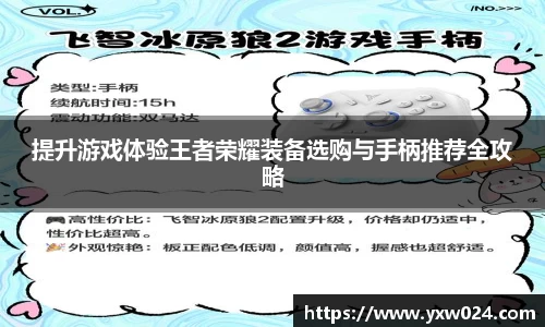 提升游戏体验王者荣耀装备选购与手柄推荐全攻略