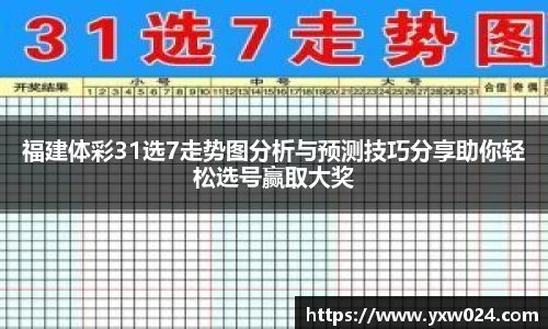 福建体彩31选7走势图分析与预测技巧分享助你轻松选号赢取大奖
